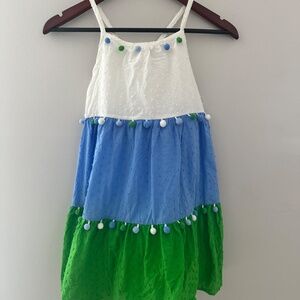 Tommy Bahama Girls Cotton flowy lightweight dress SZ 8